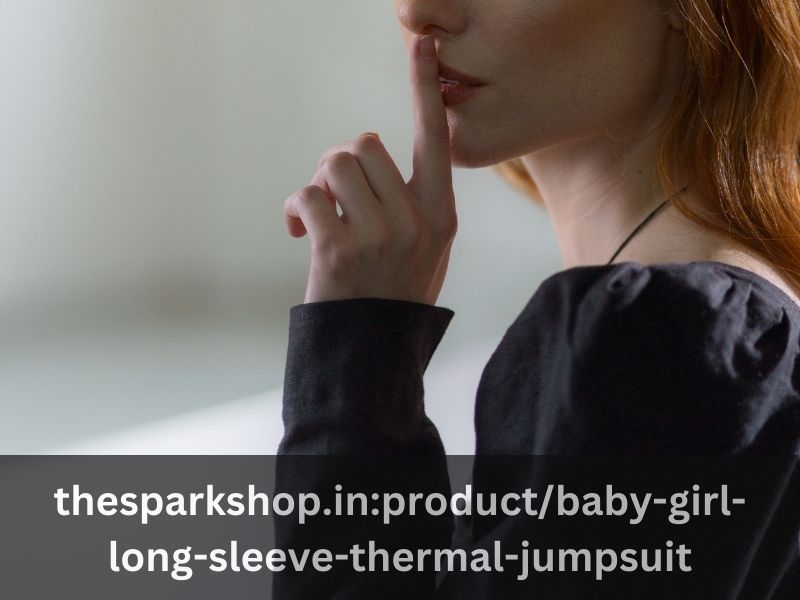 Thesparkshop.in : Product/baby Girl Long Sleeve Thermal Jumpsuit